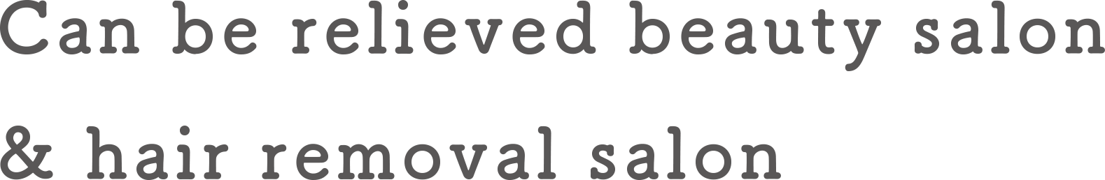 A lifestyle that is unique to you.