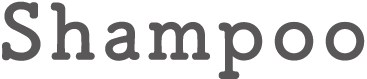 shampoo